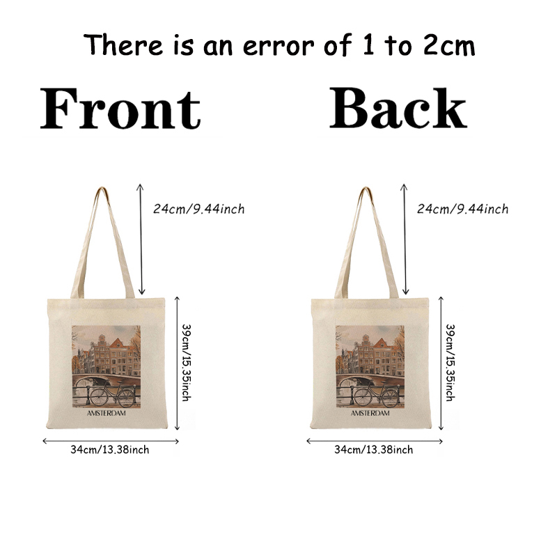 Bolso de mano de lona con esta - Women Bags Netherlands reseña y precio