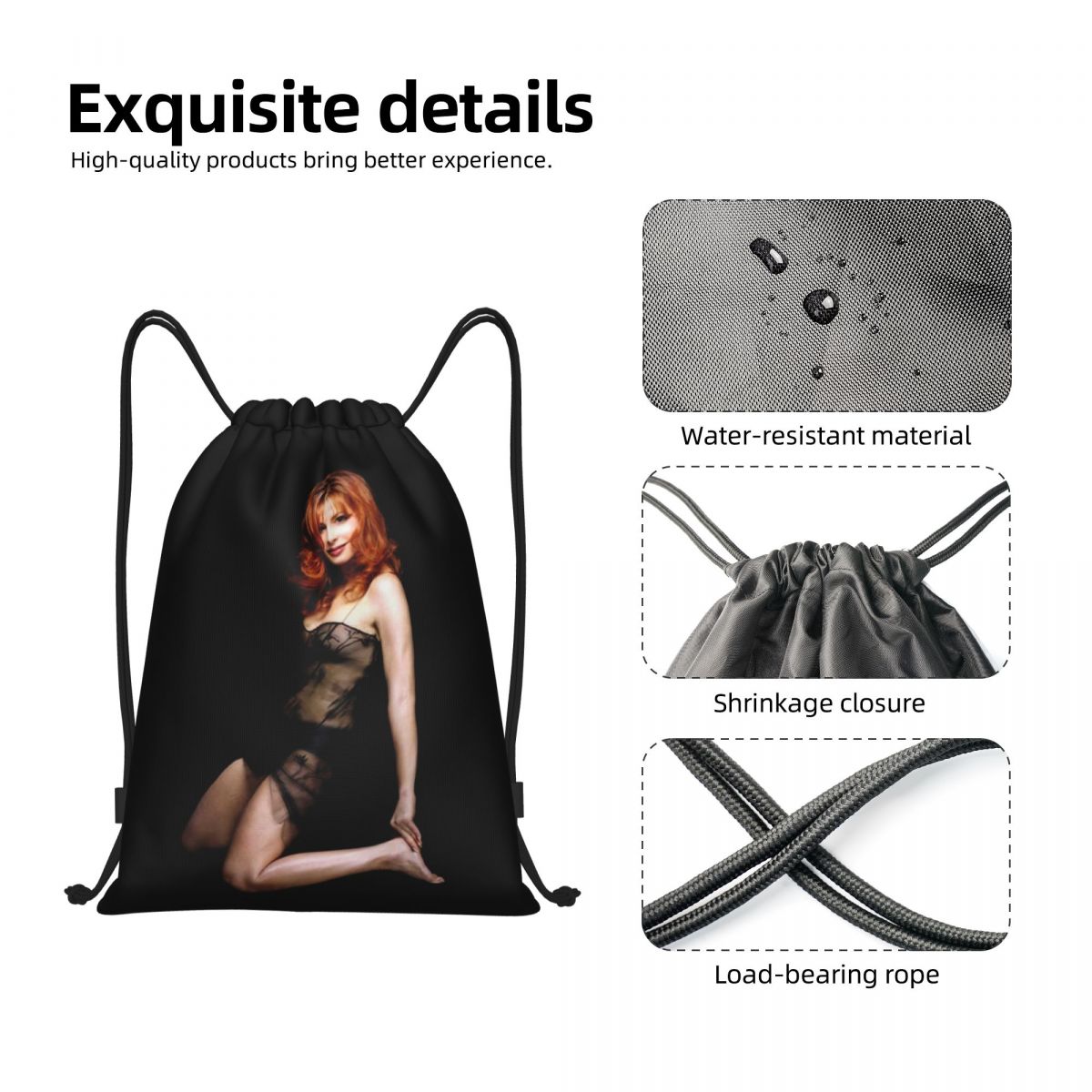 Mochila personalizada con cord - Women Bags Farmers reseña y precio