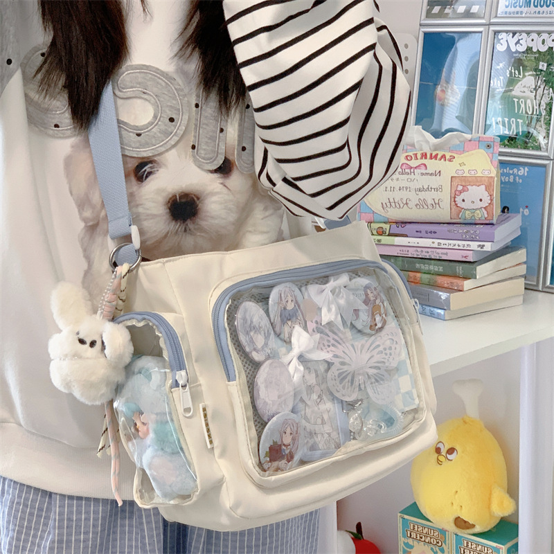 Bolso cruzado transparente de  - Women Bags Rack reseña y precio