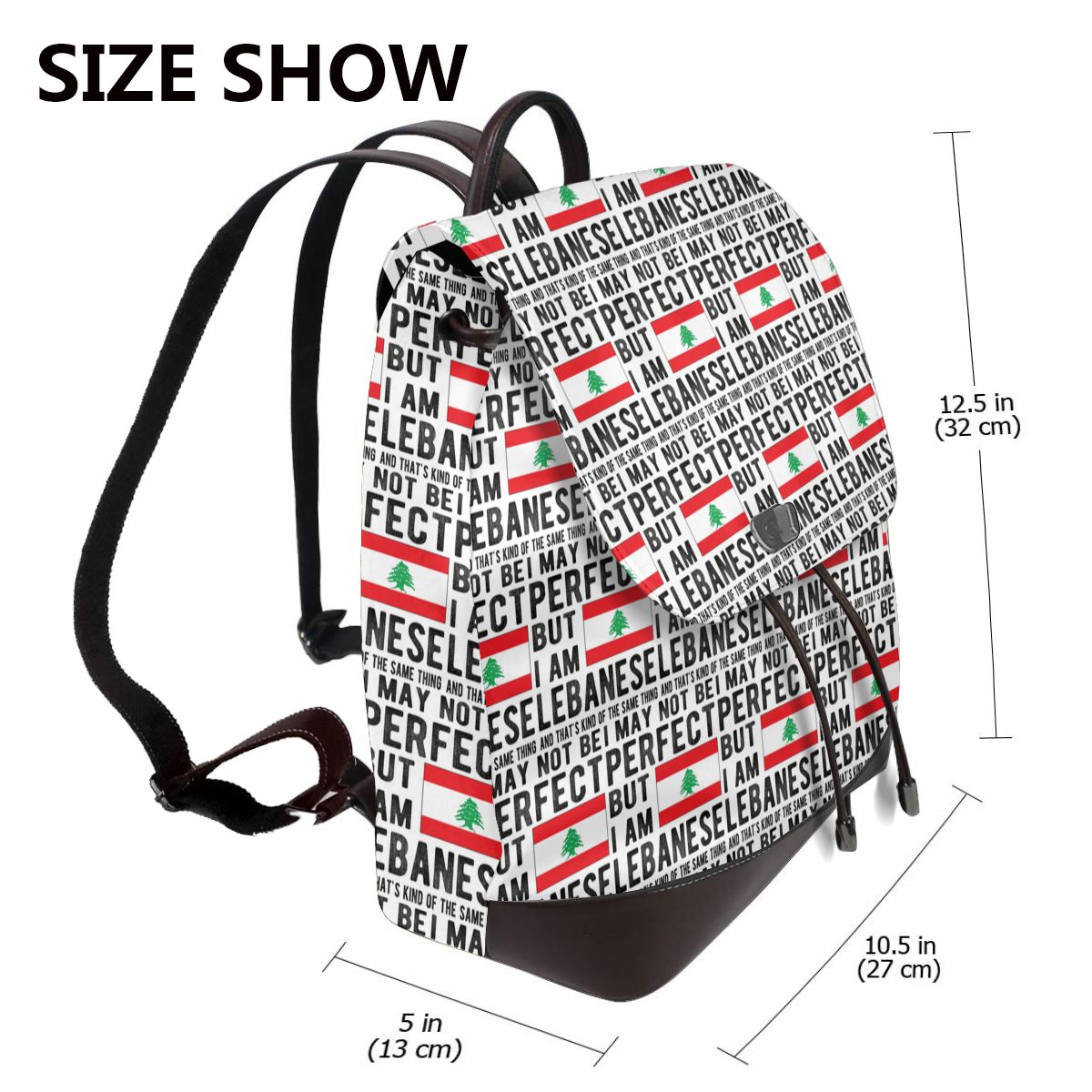 Bolsa de libros con bandera li - Women Bags Lebanon reseña y precio