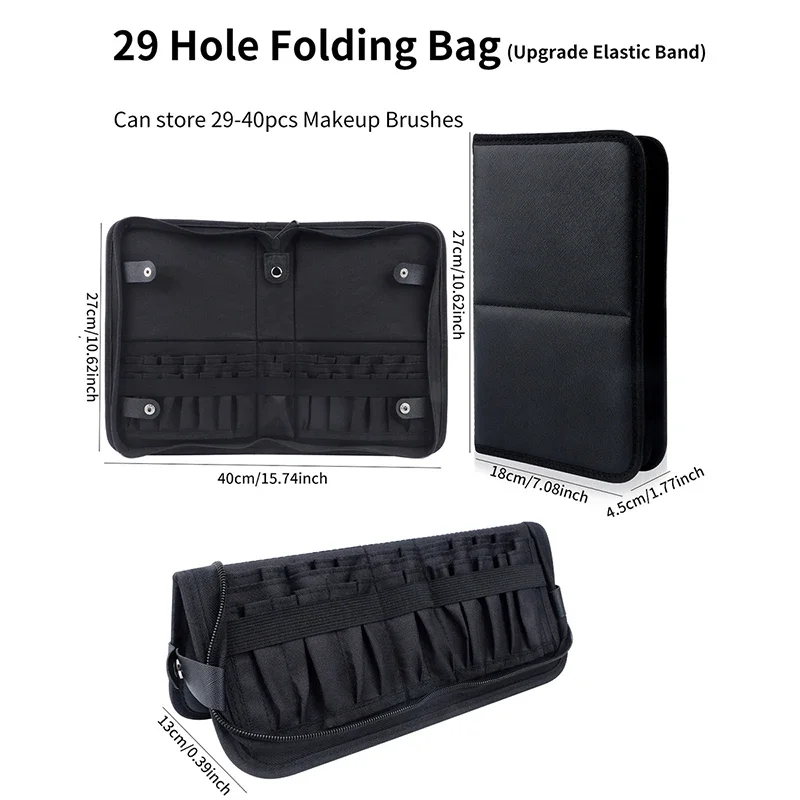Bolsa plegable para brochas de - Women Bags Rack reseña y precio