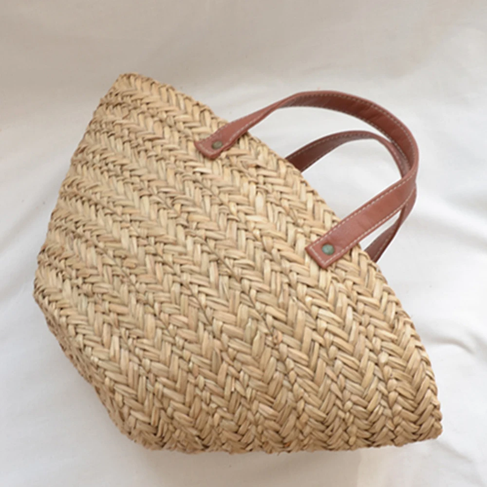 Bolsos bohemios de paja y ratá - Woven Straw Bag reseña y precio